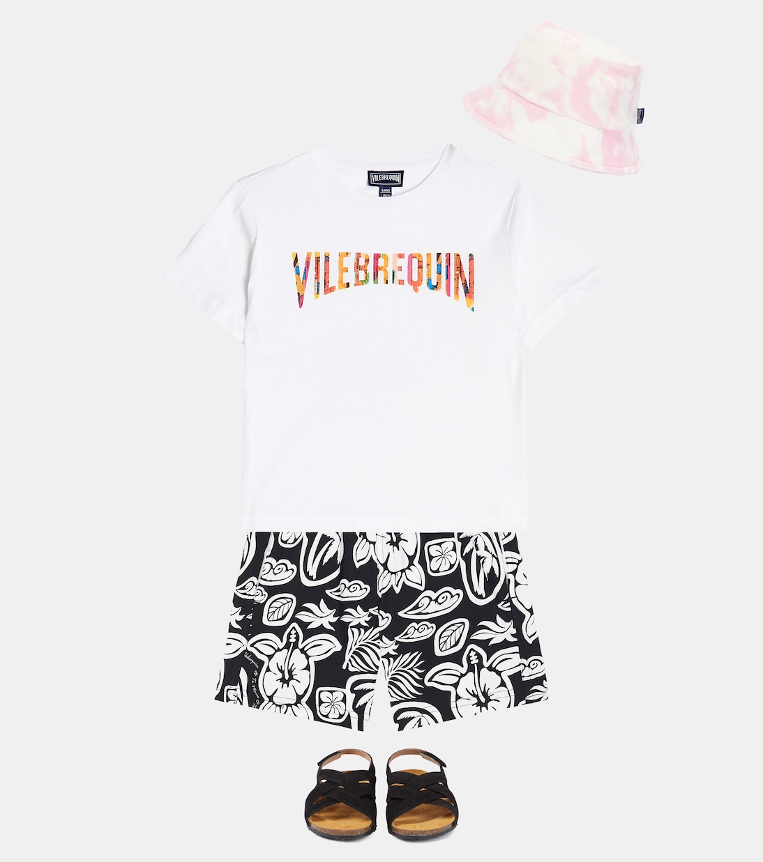 Velour tie-dye bucket hat | Vilebrequin Kids