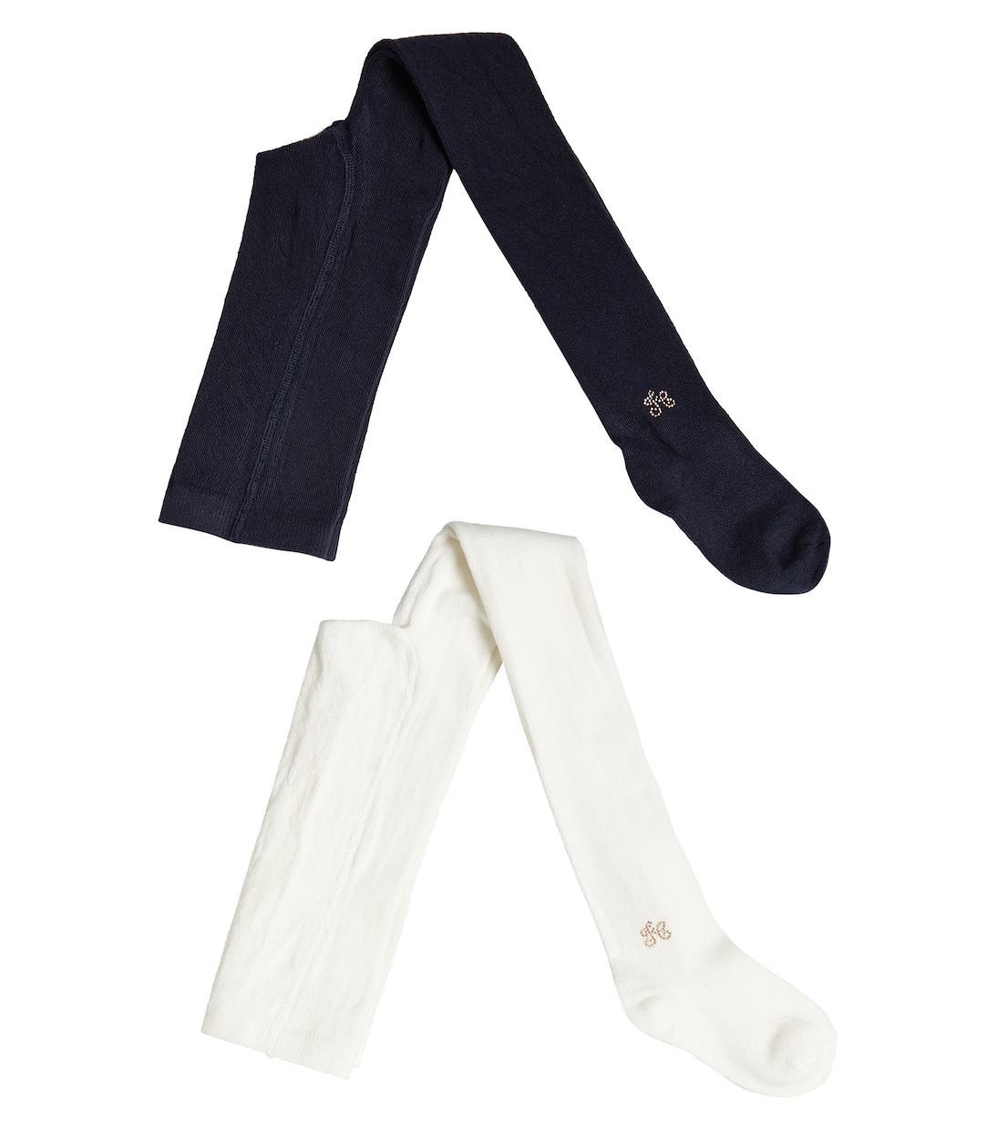 Set di 2 collant TC Sparkling in misto cotone | Tartine et Chocolat
