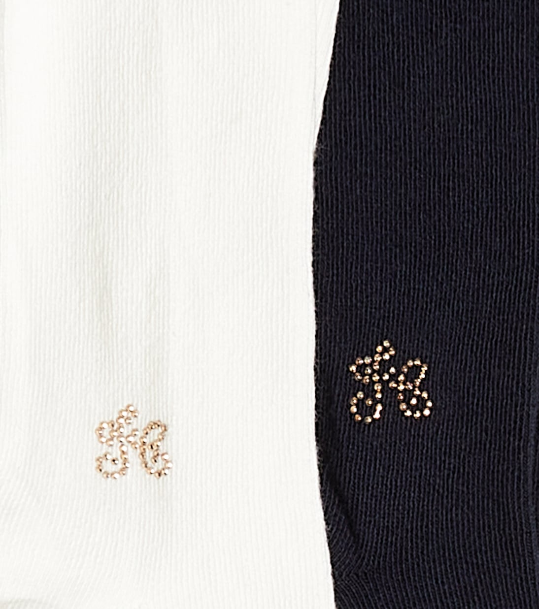 Set di 2 collant TC Sparkling in misto cotone | Tartine et Chocolat