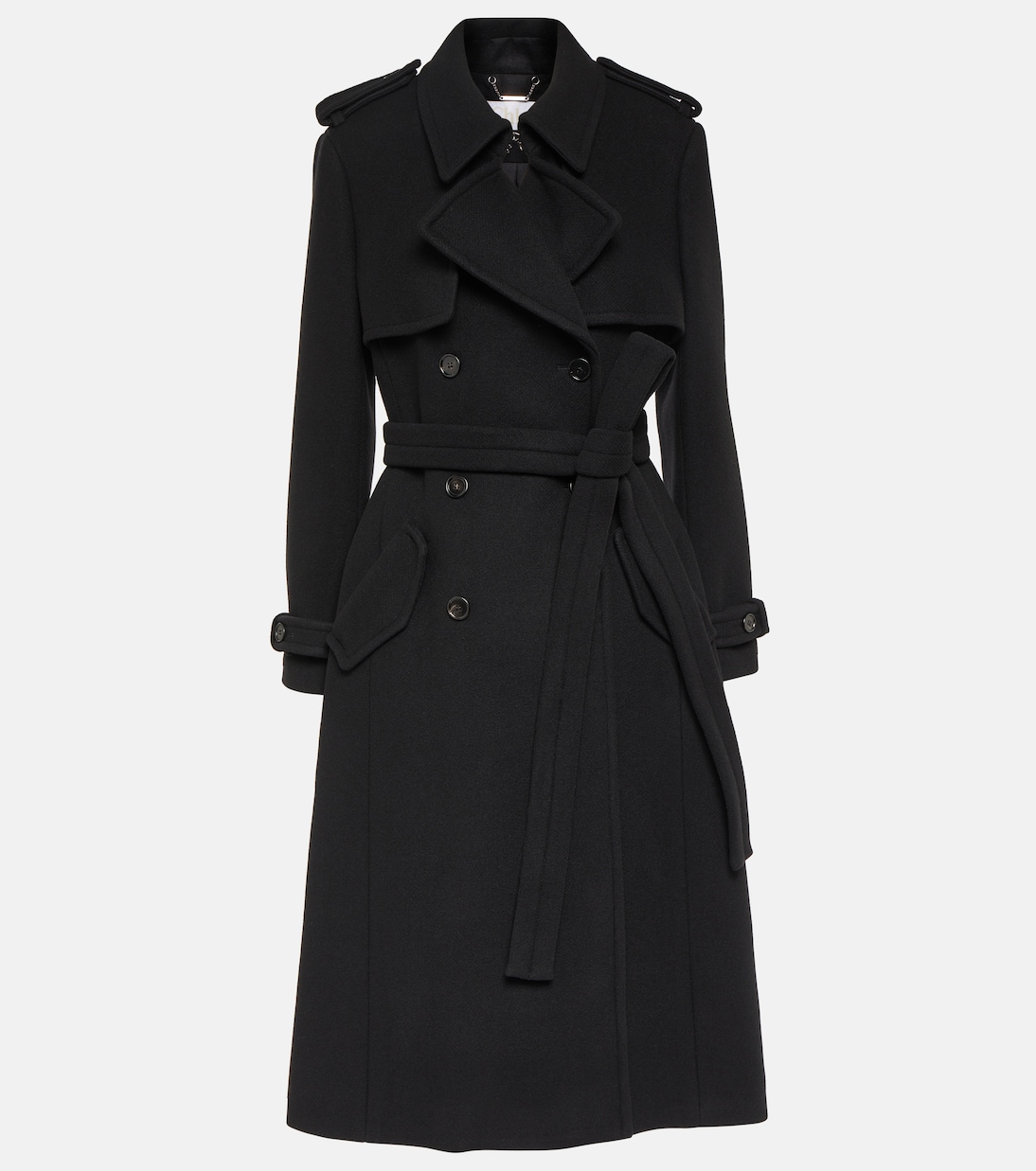 Wool-blend trench coat | Chloé