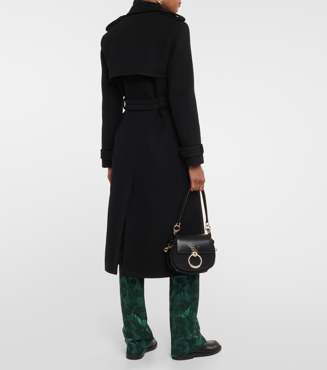 Wool-blend trench coat | Chloé