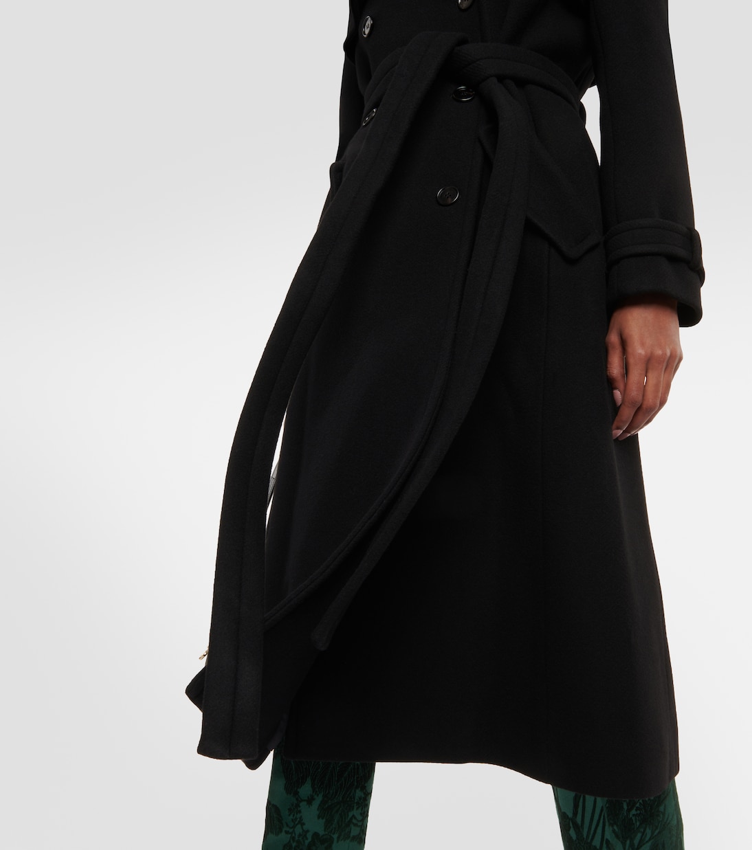 Wool-blend trench coat | Chloé