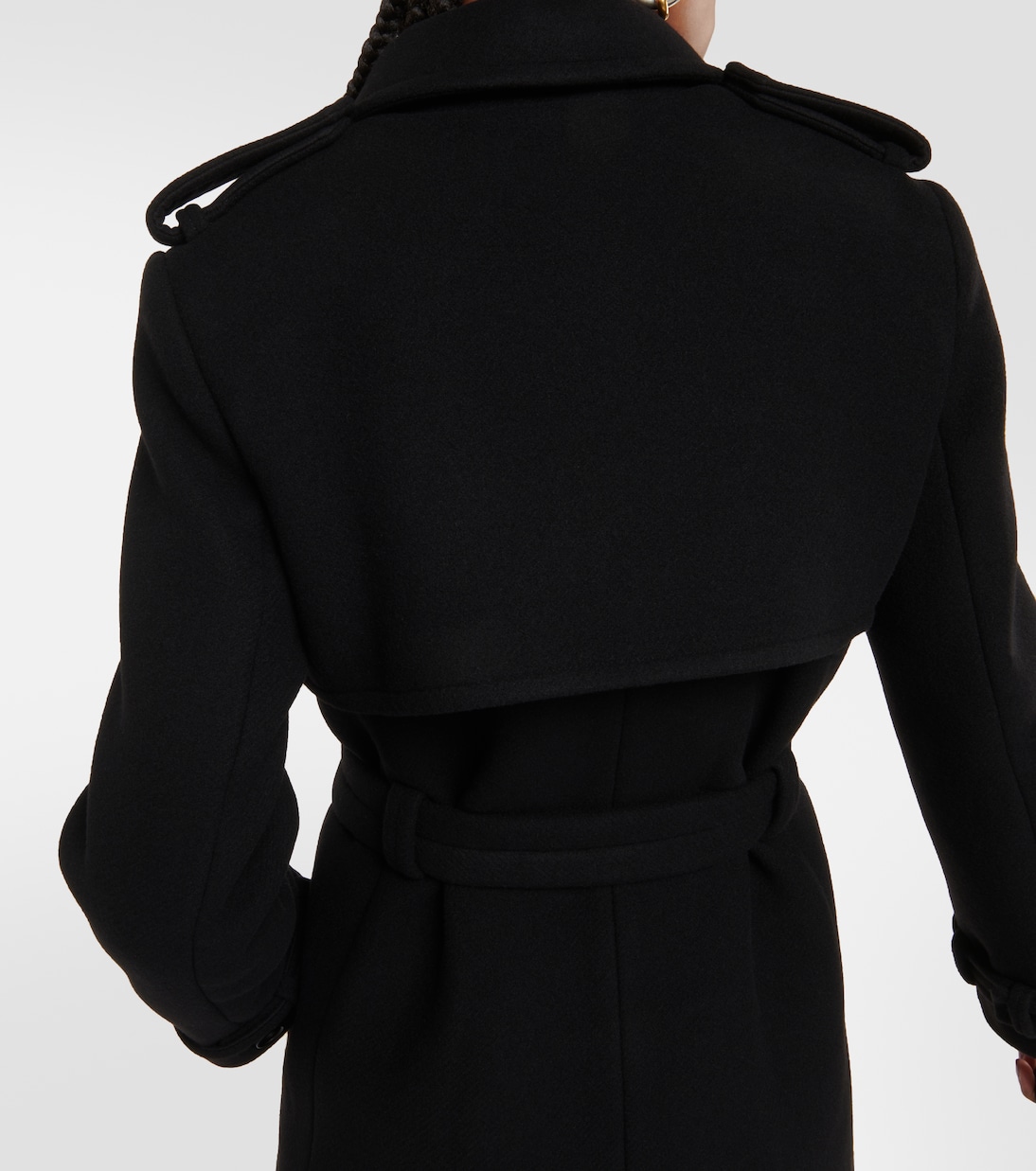 Wool-blend trench coat | Chloé