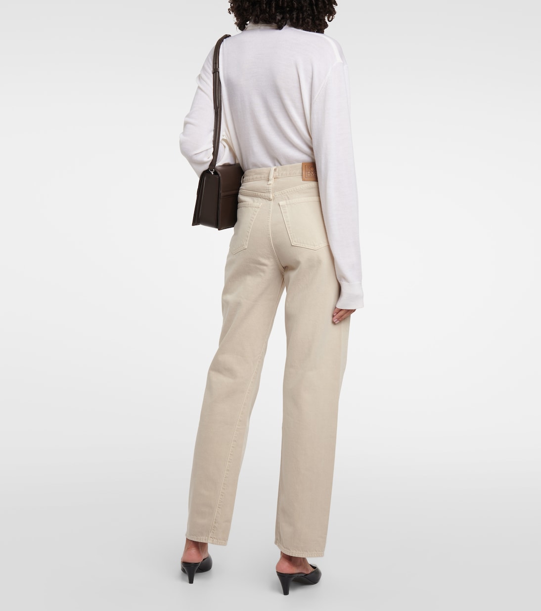 Jeans regular a vita alta | Toteme