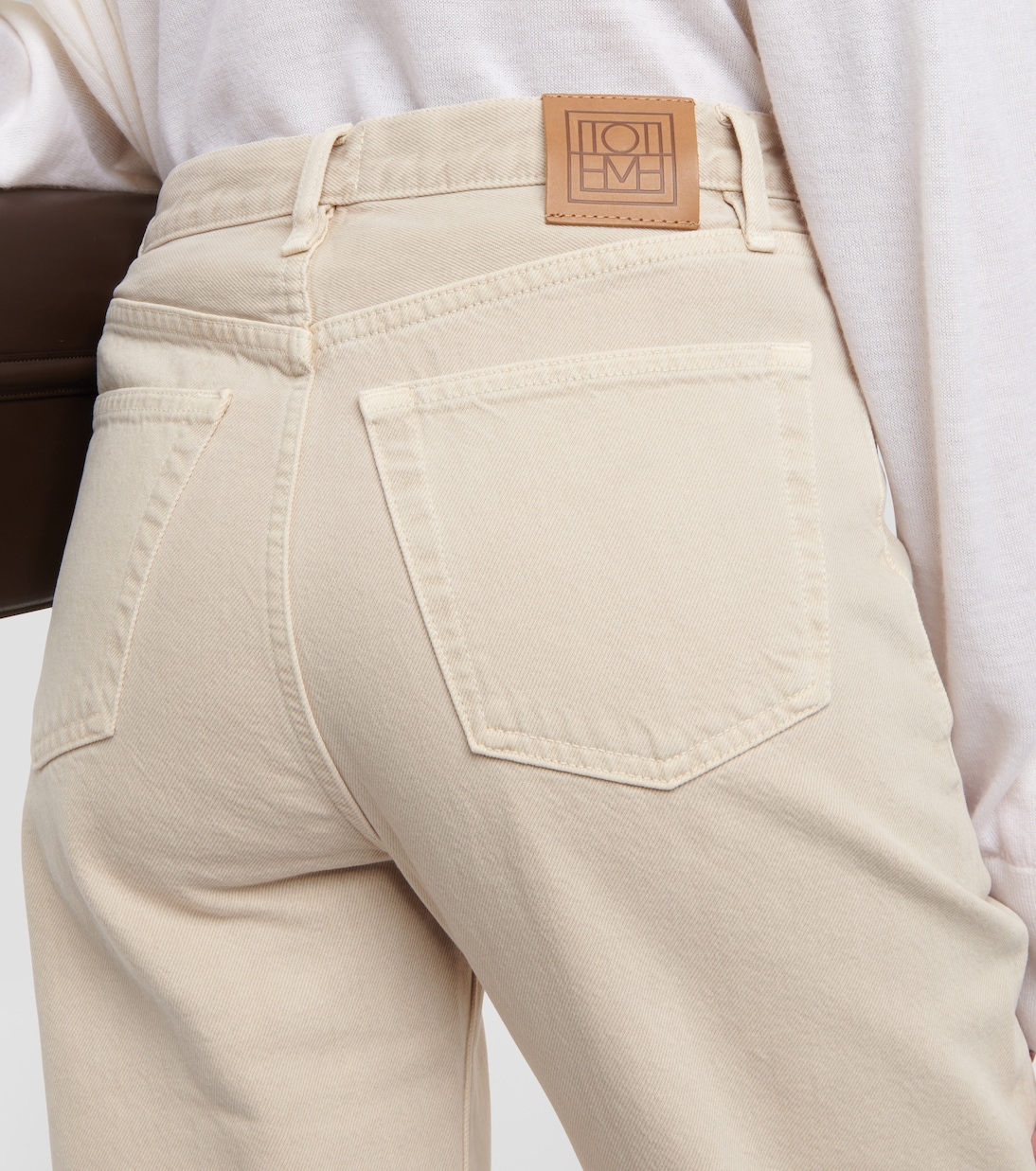 Jeans regular a vita alta | Toteme