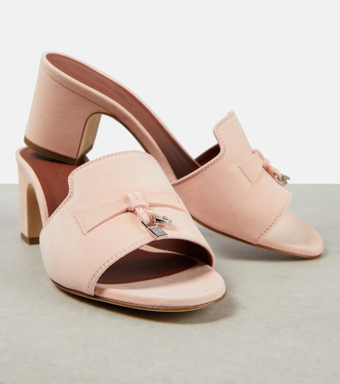 Summer Charms suede mules | Loro Piana