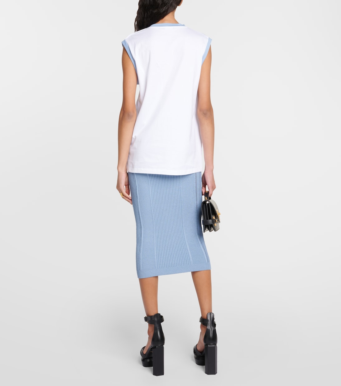 Top aus Baumwoll-Jersey | Balmain