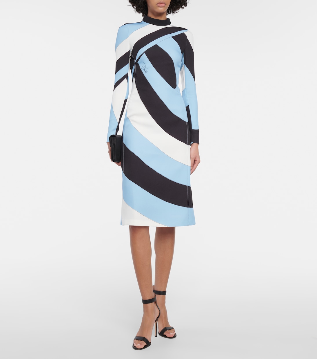 Vestido midi Iride de jersey | Pucci