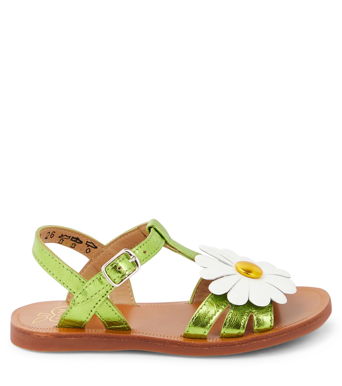 Sandali Plagette Big Flo in pelle | Pom d'Api