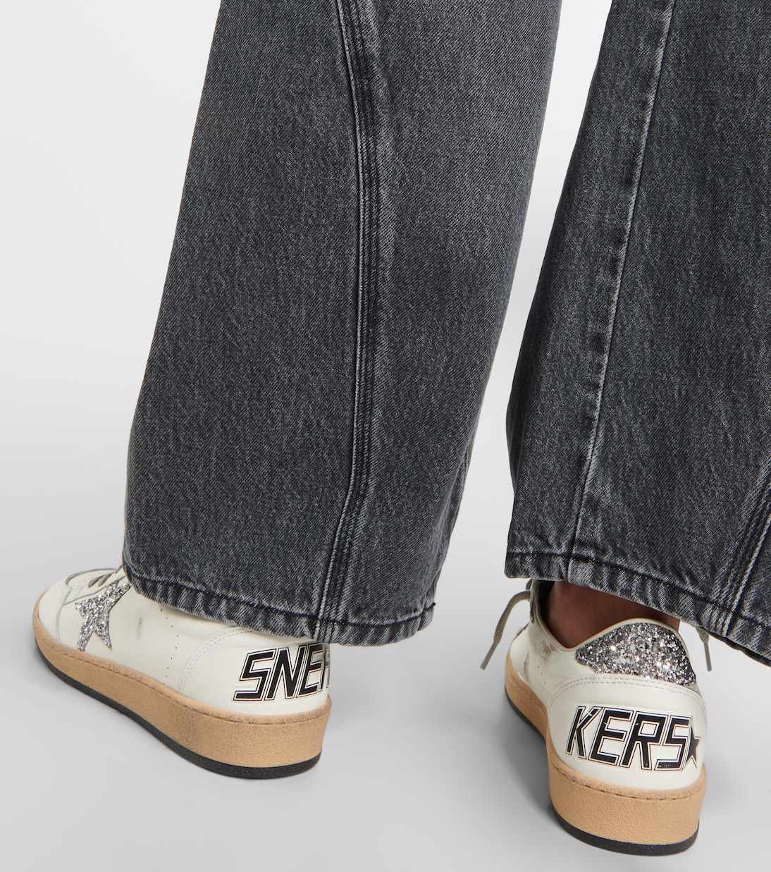 Baskets Ball Star en cuir | Golden Goose