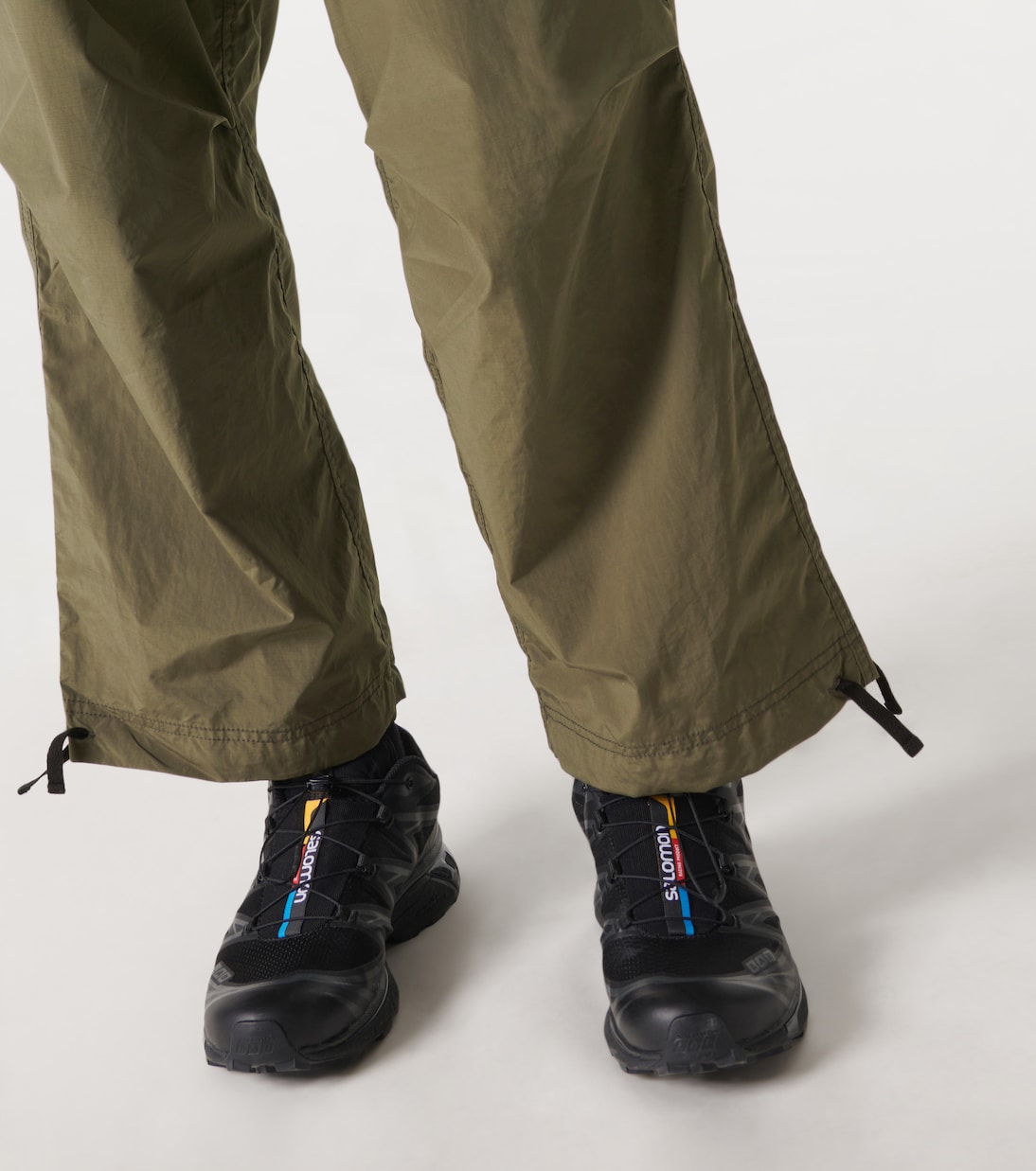 Pantalones cargo oversized de ripstop | And Wander