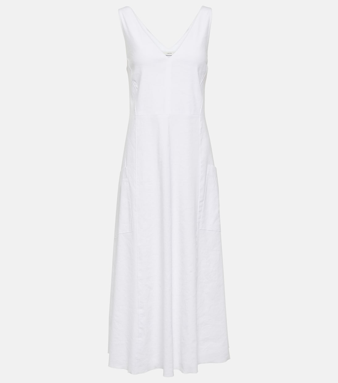 Abito midi in misto lino | Vince