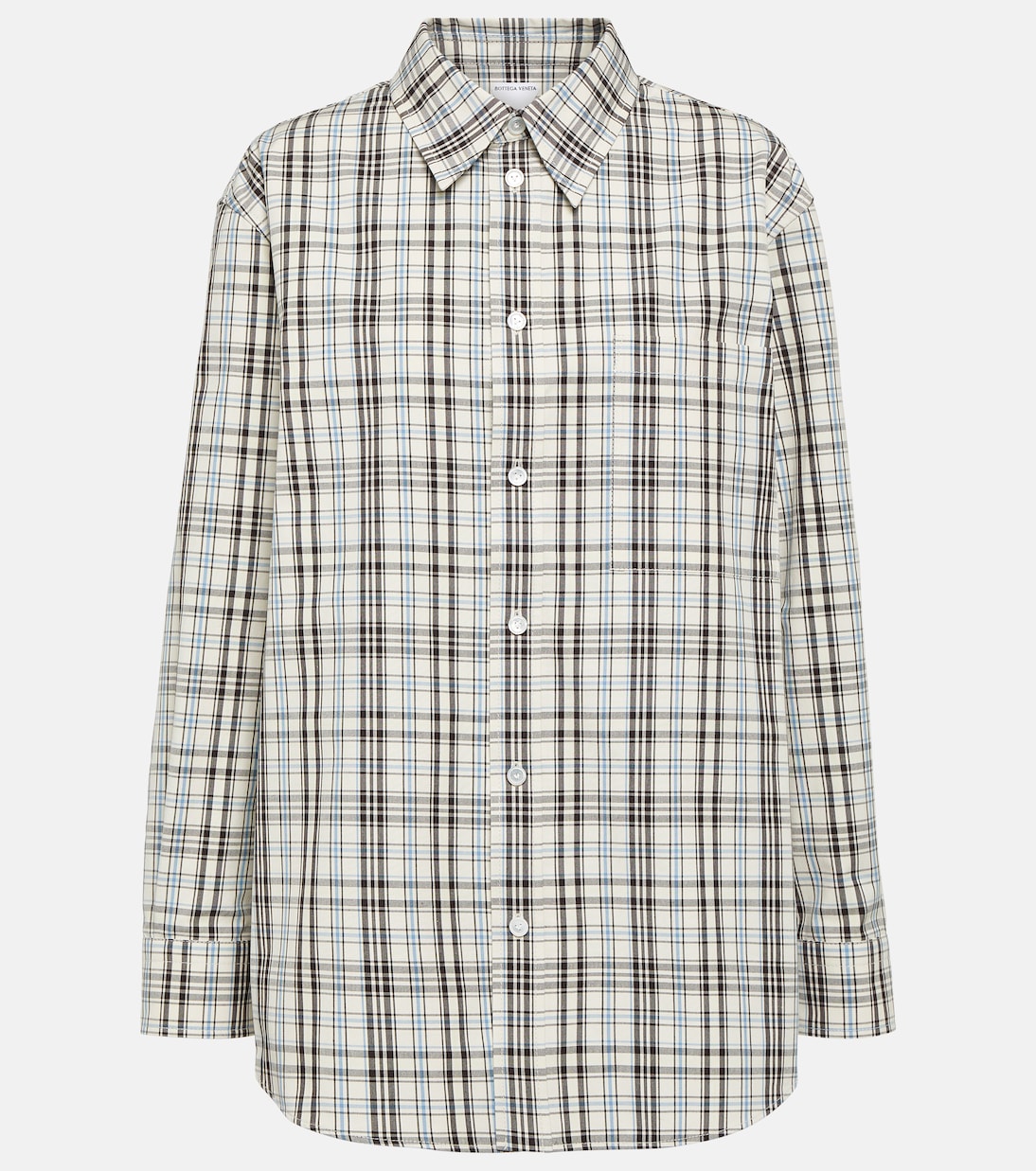 Chemise en coton à carreaux | Bottega Veneta