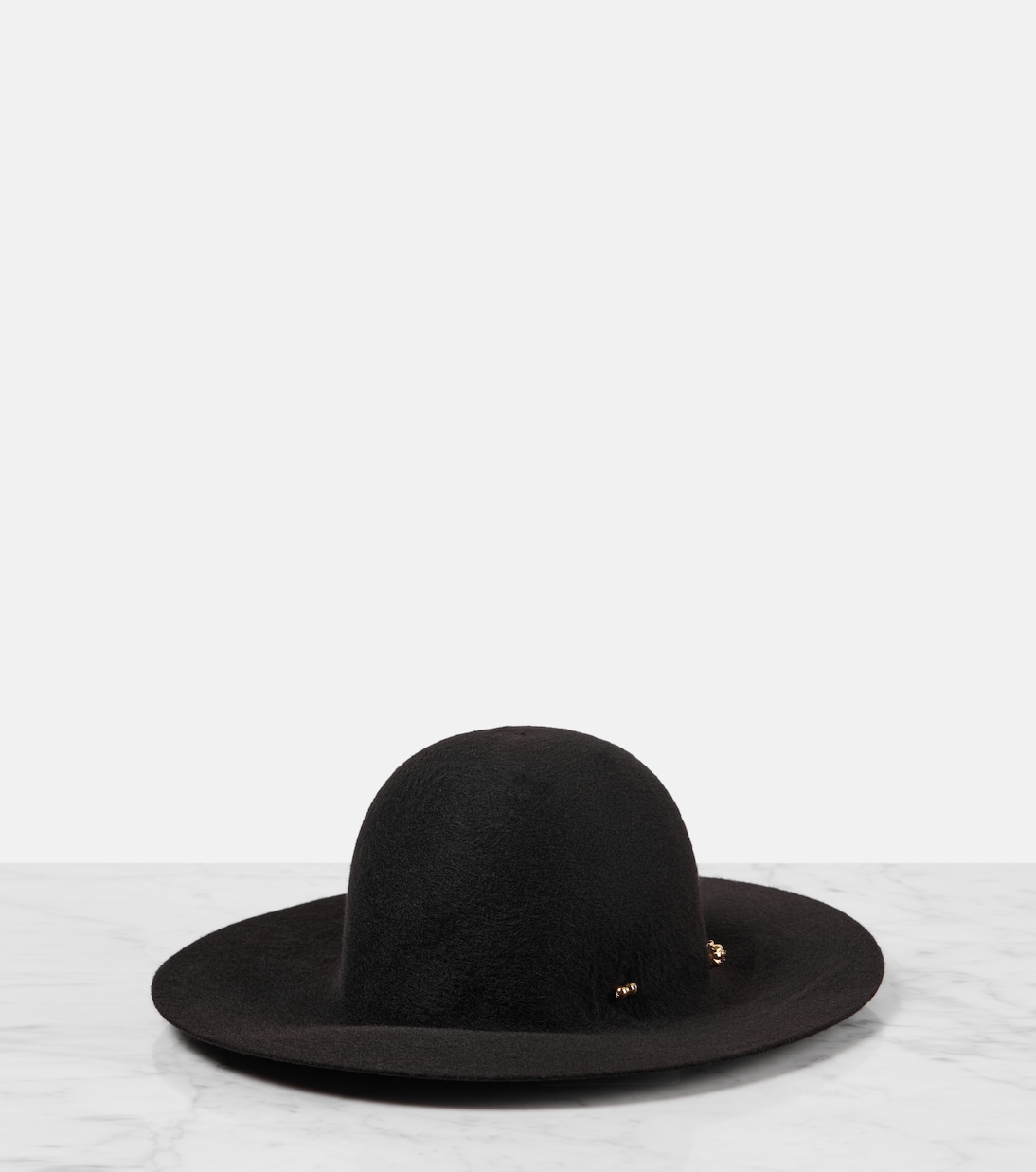 Cappello in feltro di cashmere Evelyn by Loro Piana per giovani stili