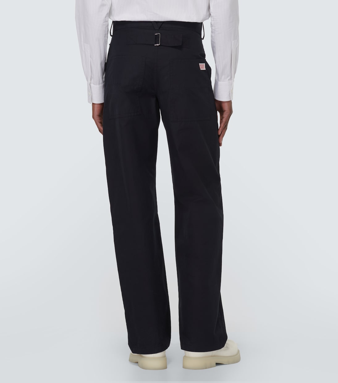 Gerade Hose aus Baumwoll-Twill | Bottega Veneta