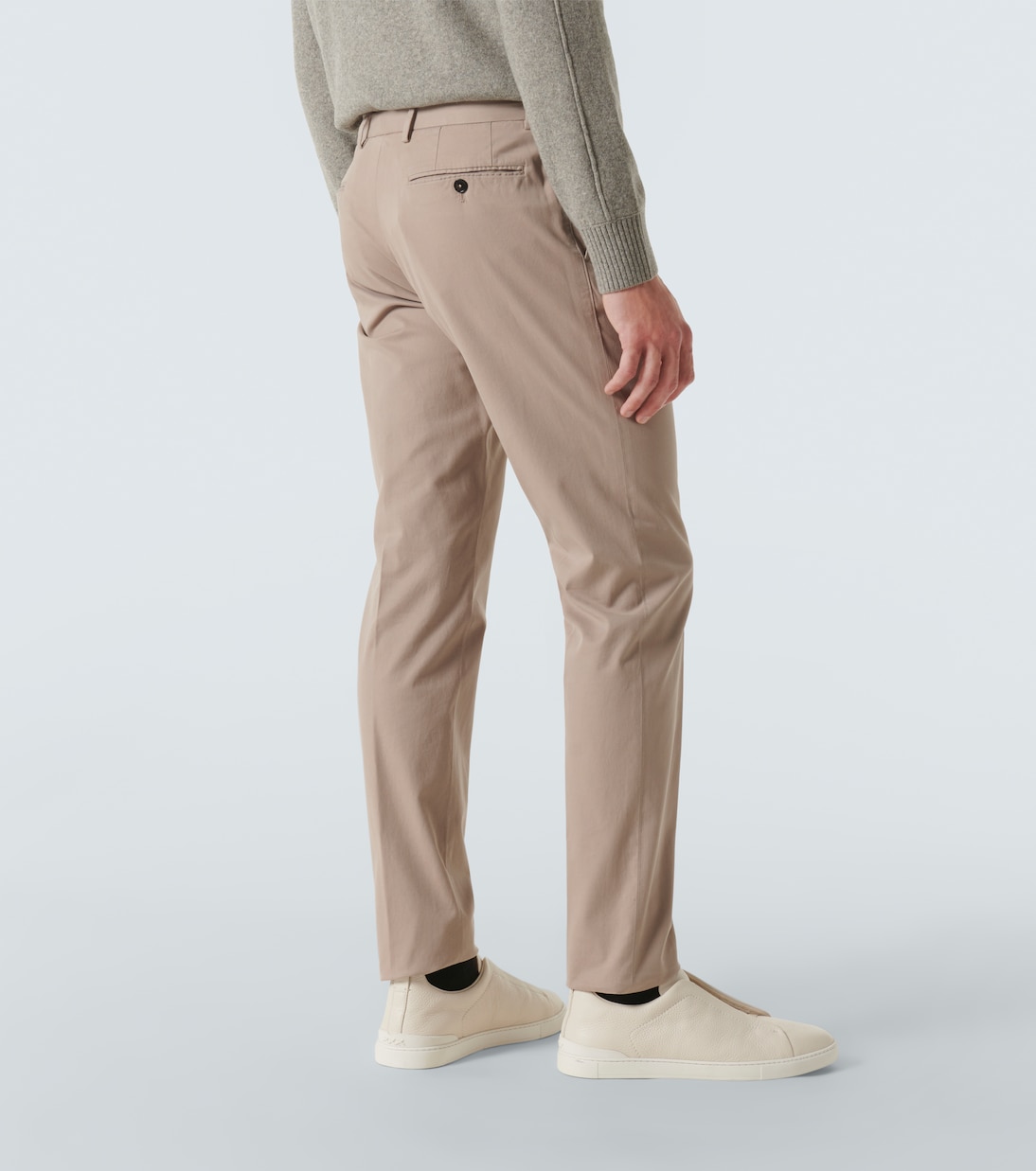 Pantaloni regular in misto cotone | Zegna