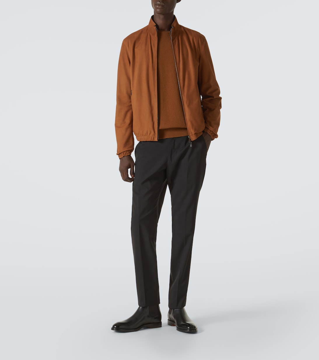 Giacca blouson reversibile in pelle | Zegna