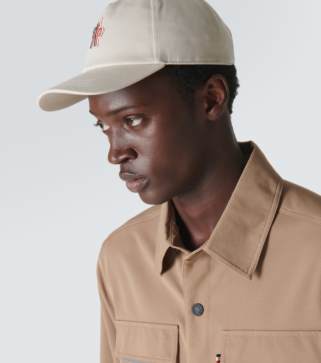 Logo cotton gabardine baseball cap | Moncler Grenoble