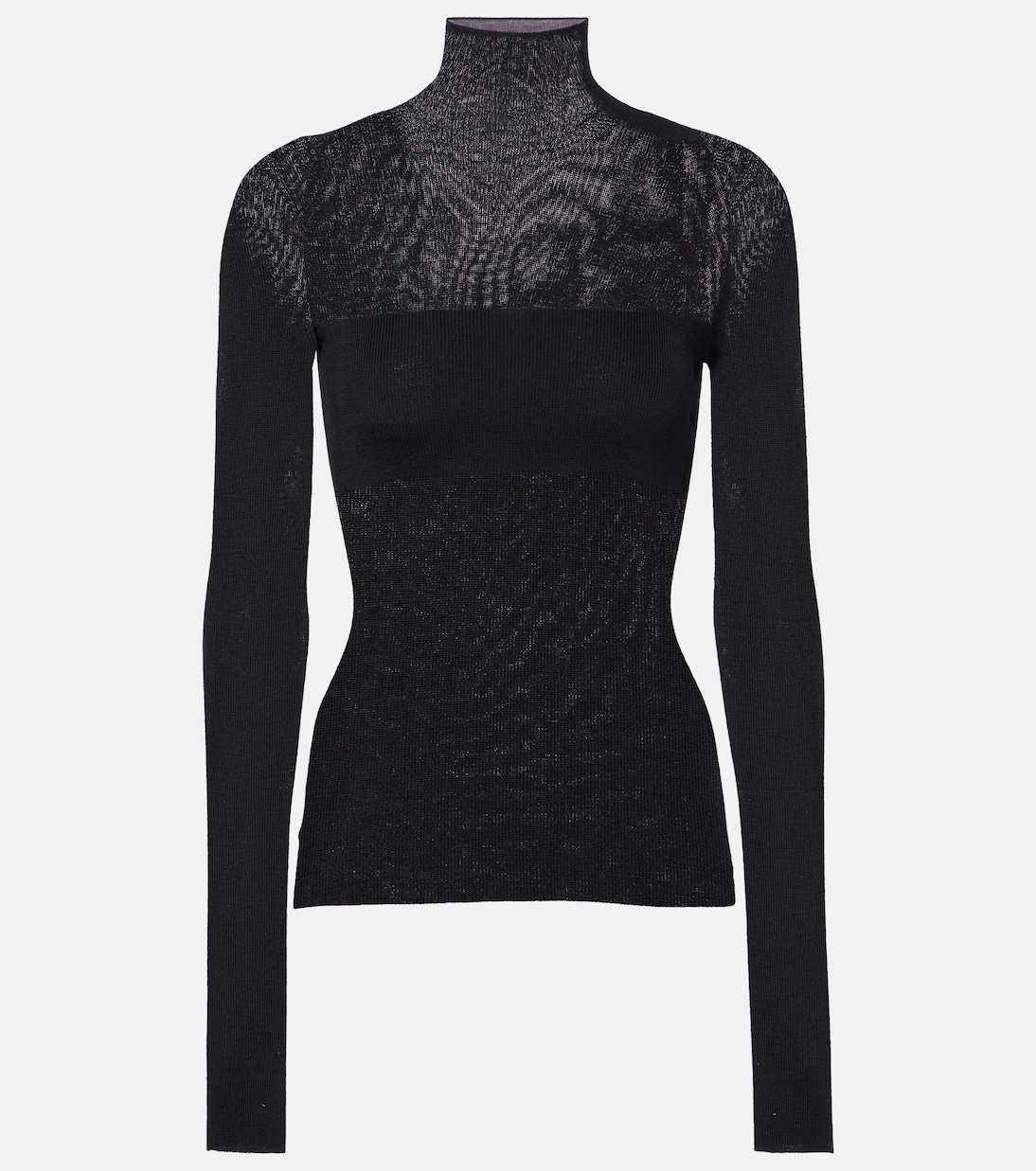 Rollkragenpullover aus Schurwolle | Versace