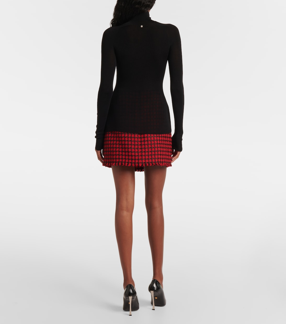 Rollkragenpullover aus Schurwolle | Versace