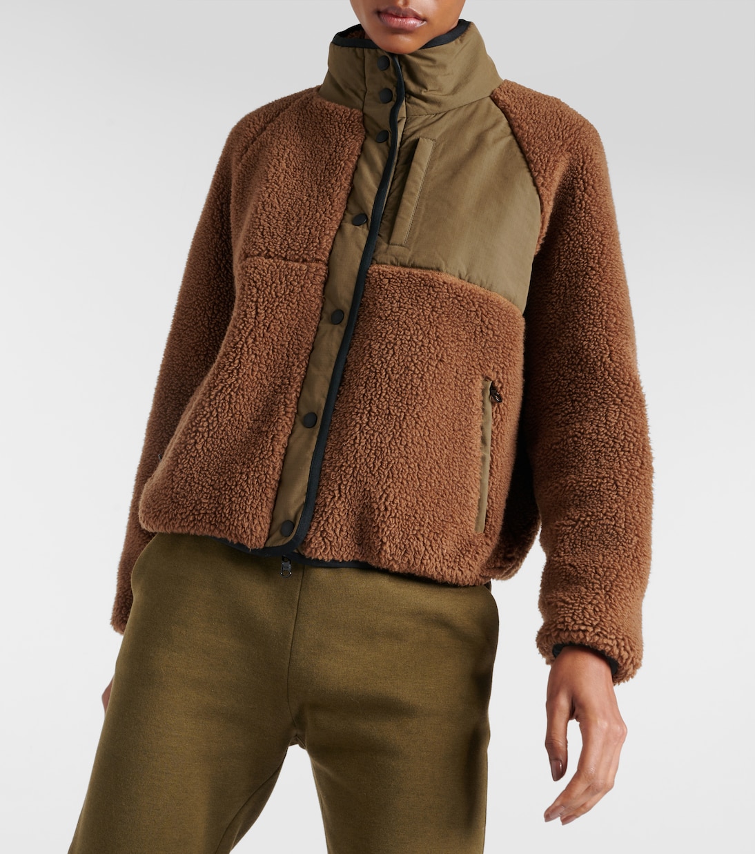 Cashmere and silk fleece jacket | Loro Piana