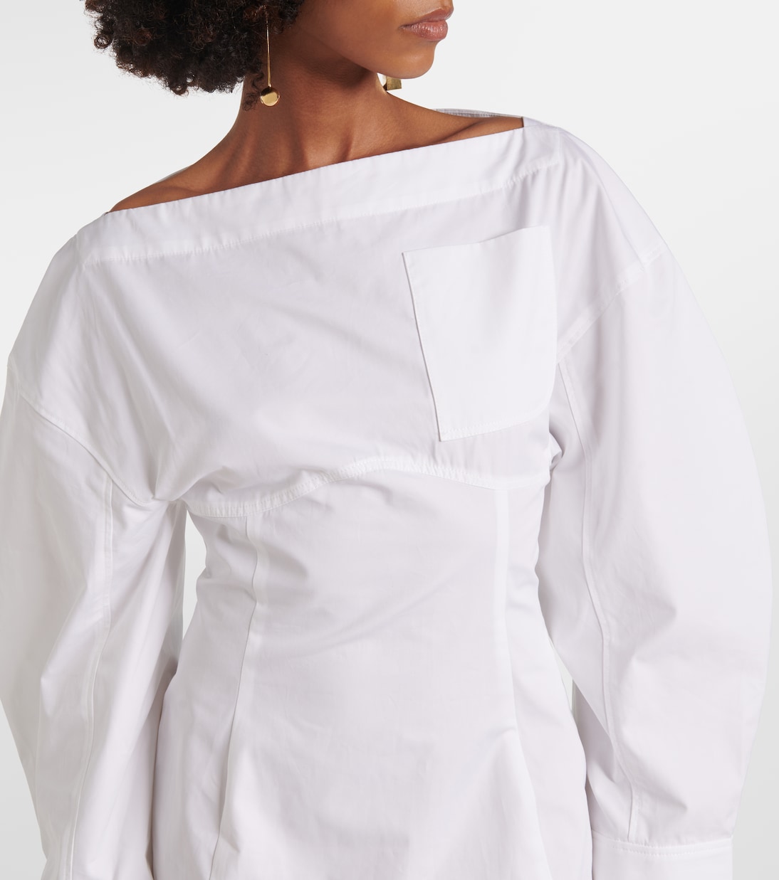 Abito corto Chemise Casaco in cotone | Jacquemus