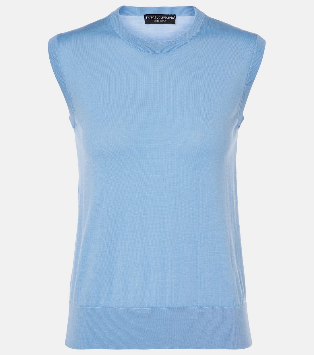 Top de cachemir y seda con DG | Dolce&Gabbana
