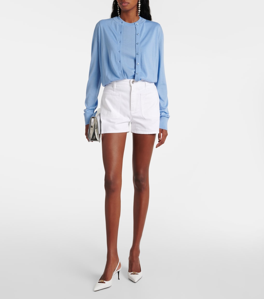 Top de cachemir y seda con DG | Dolce&Gabbana