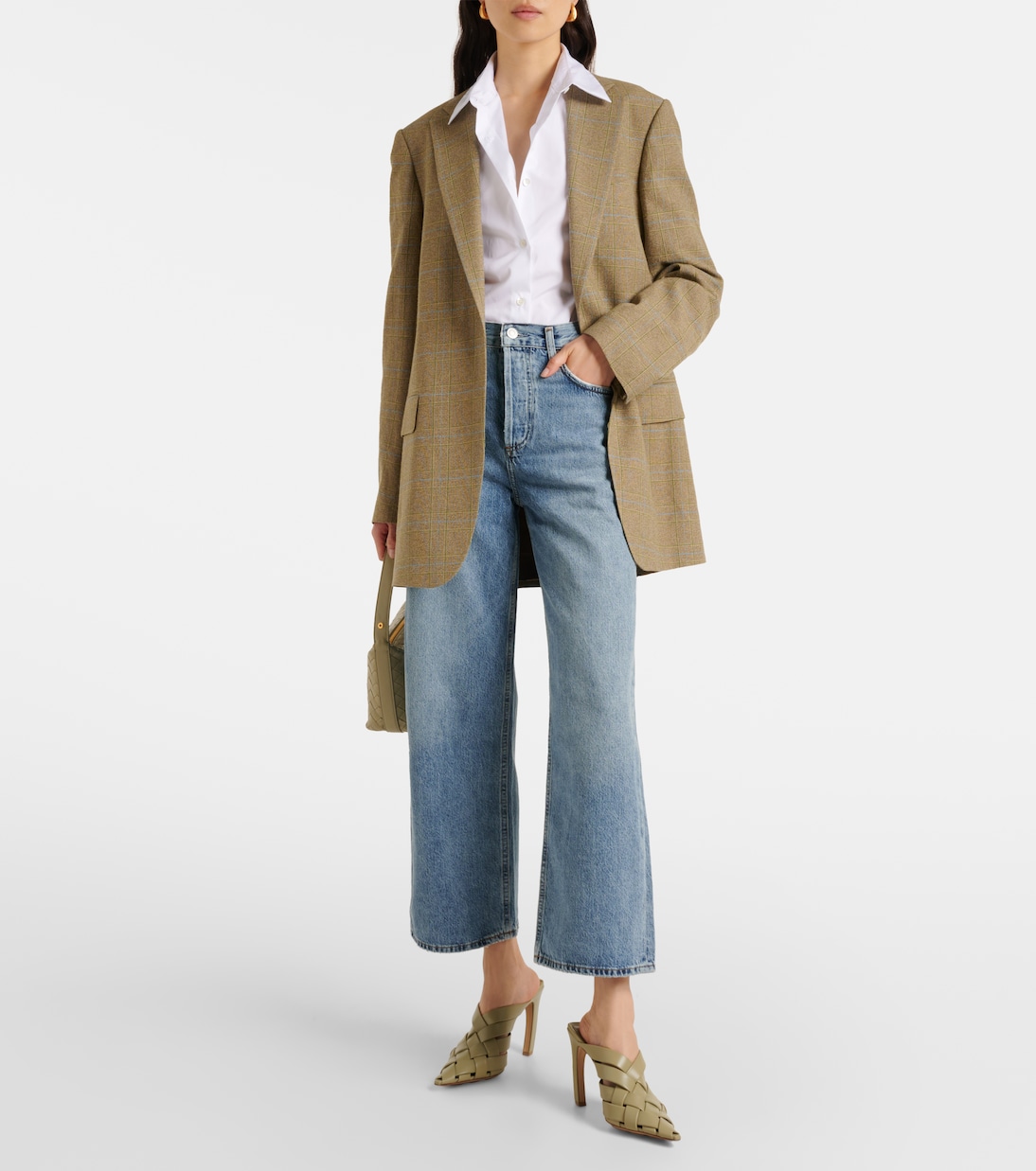 High-Rise Wide-Leg Jeans Ren | Agolde