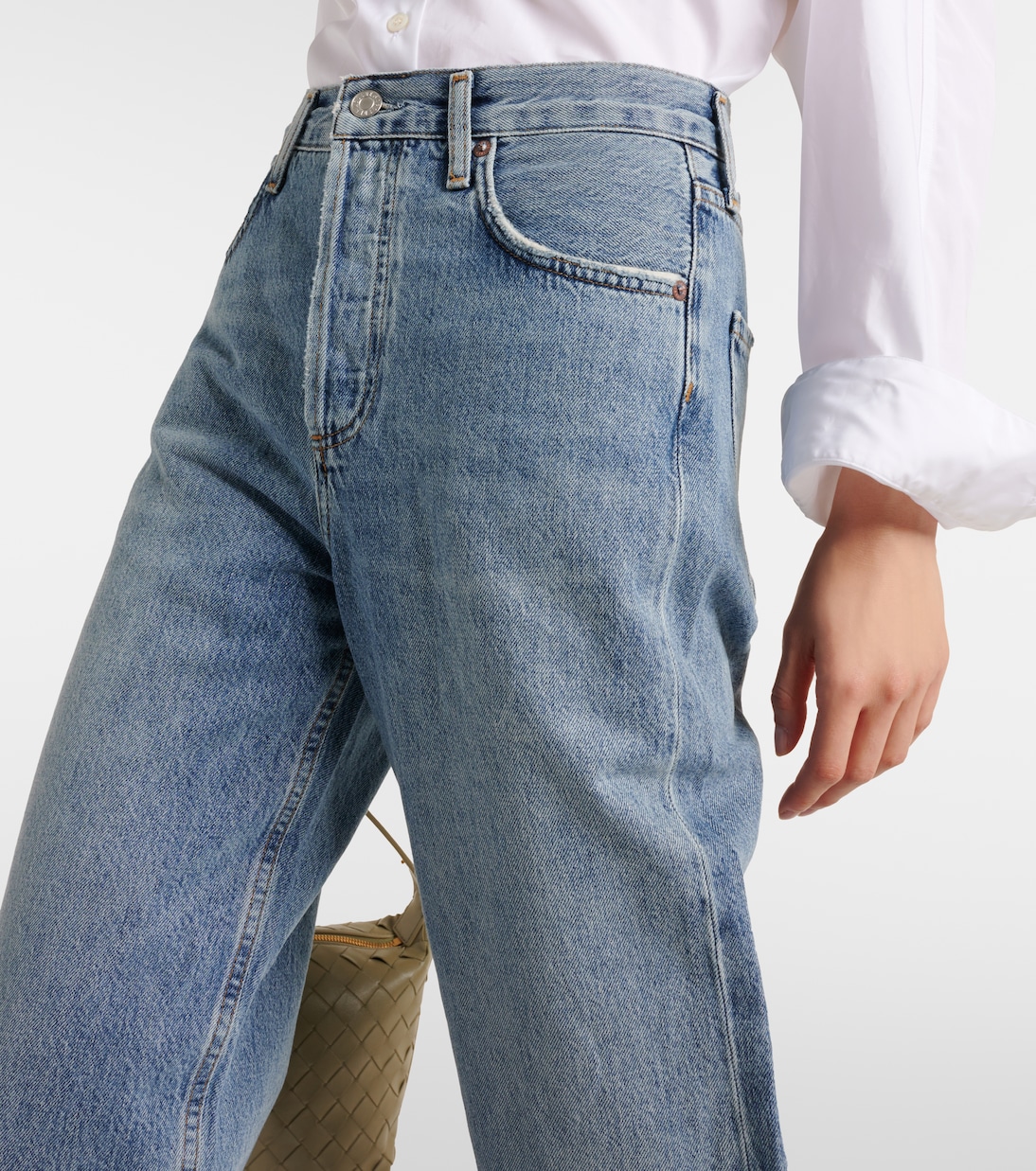 High-Rise Wide-Leg Jeans Ren | Agolde