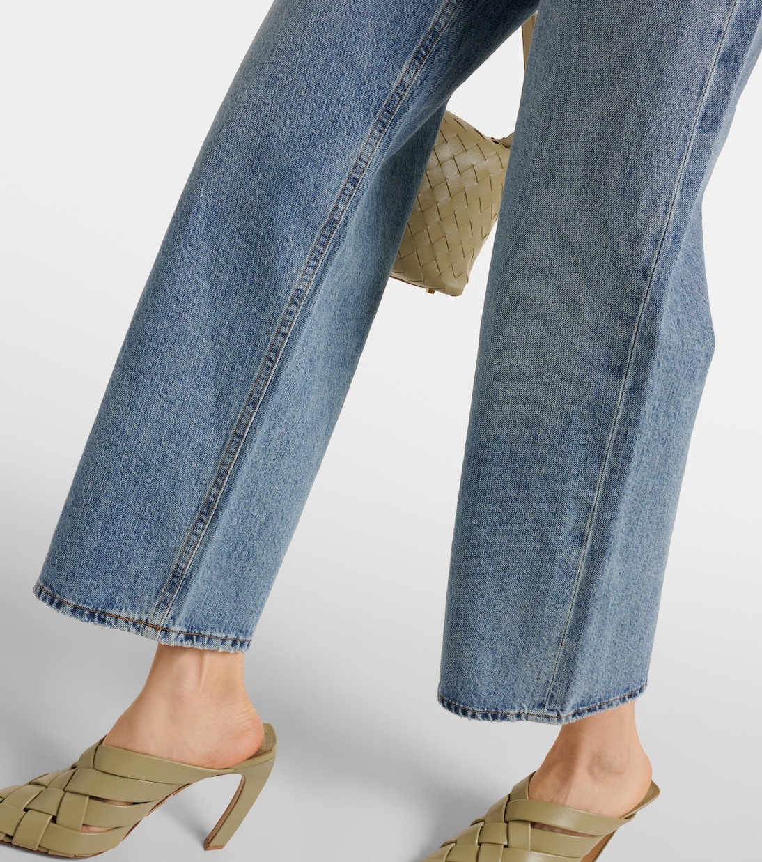 High-Rise Wide-Leg Jeans Ren | Agolde