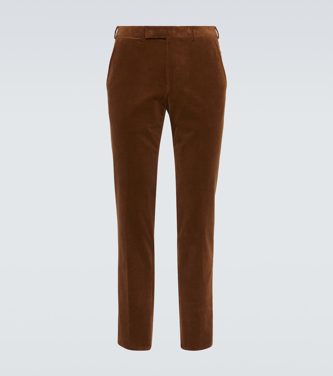 Cotton and cashmere corduroy slim pants | Zegna