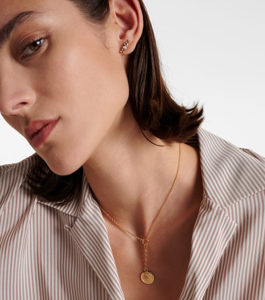 Collier Strength en or 18 ct et diamants | FoundRae