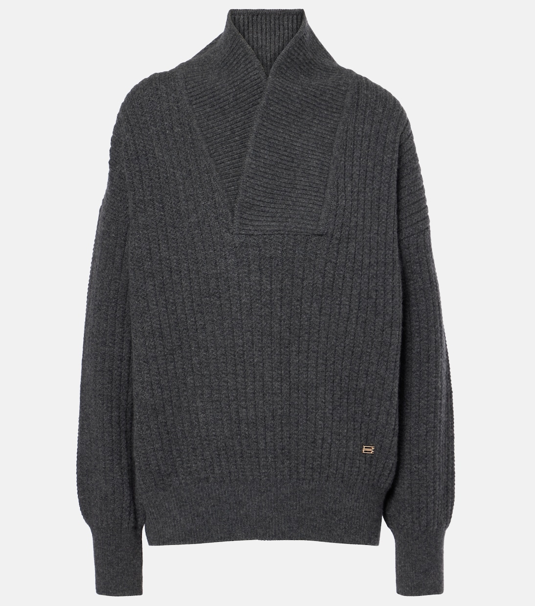 Ribbed-knit wool sweater | Victoria Beckham