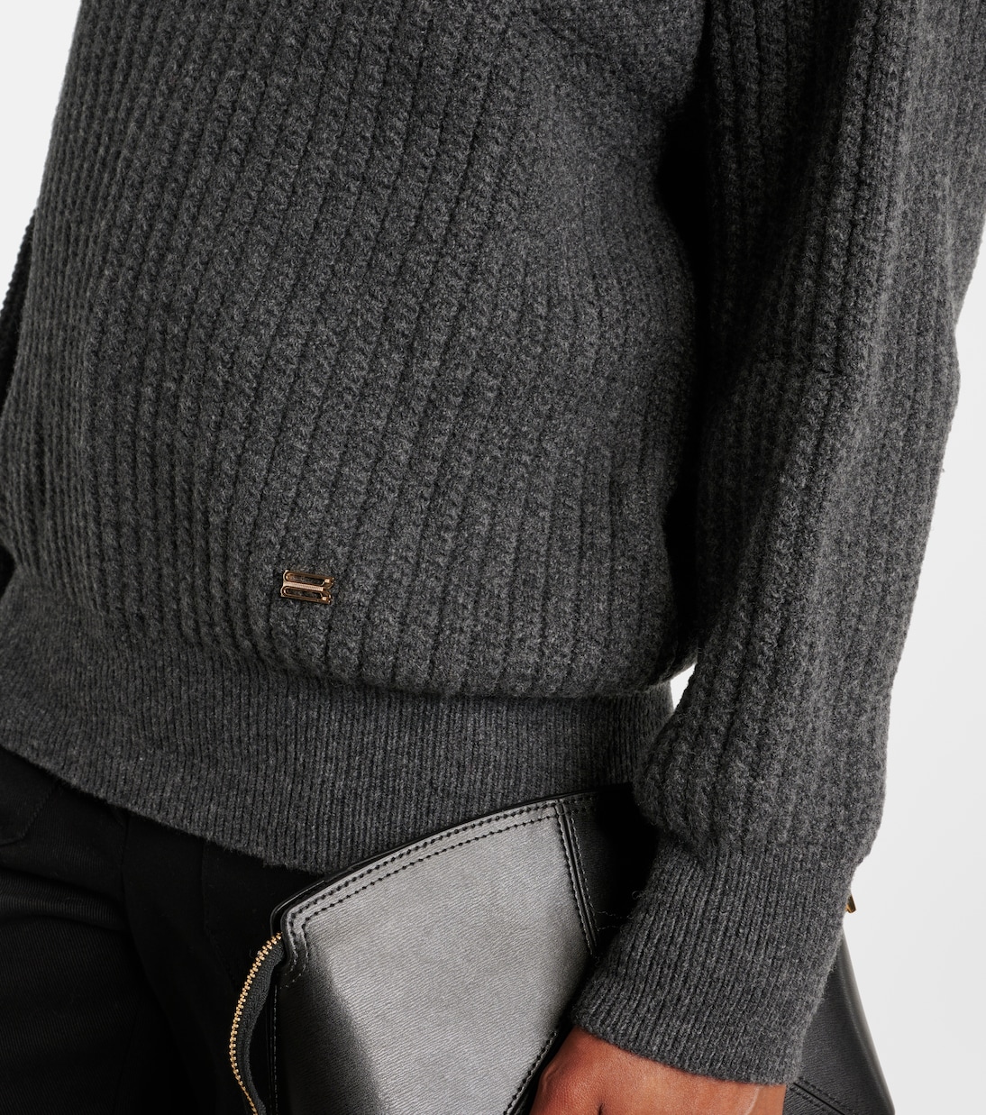 Ribbed-knit wool sweater | Victoria Beckham