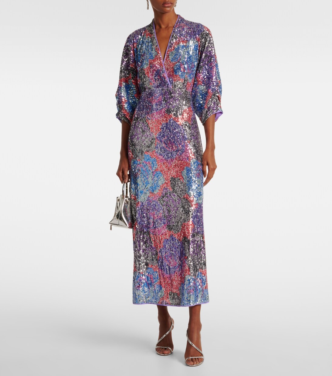 Jessel sequined multicolored maxi dress | Diane von Furstenberg