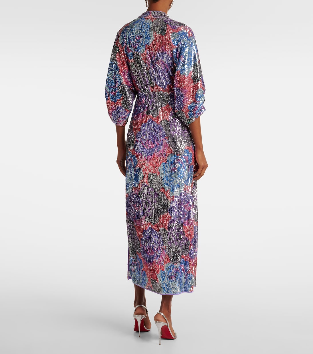 Jessel sequined multicolored maxi dress | Diane von Furstenberg