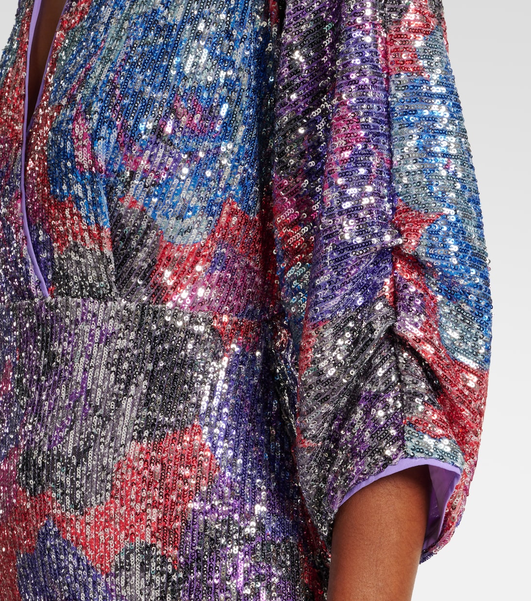 Jessel sequined multicolored maxi dress | Diane von Furstenberg