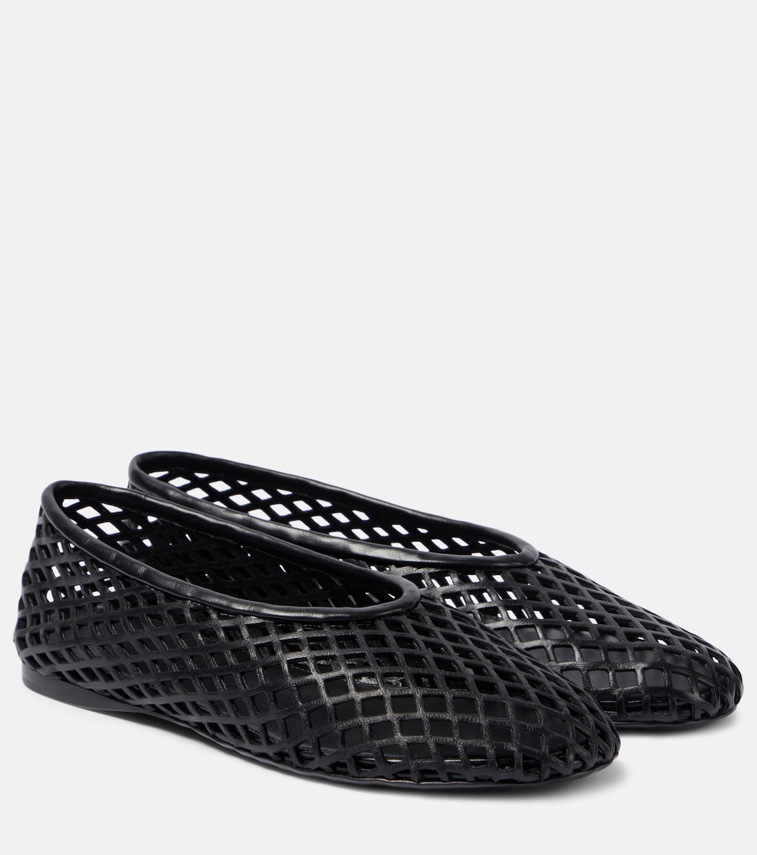 Ballerines Tee Perforated en cuir | Proenza Schouler
