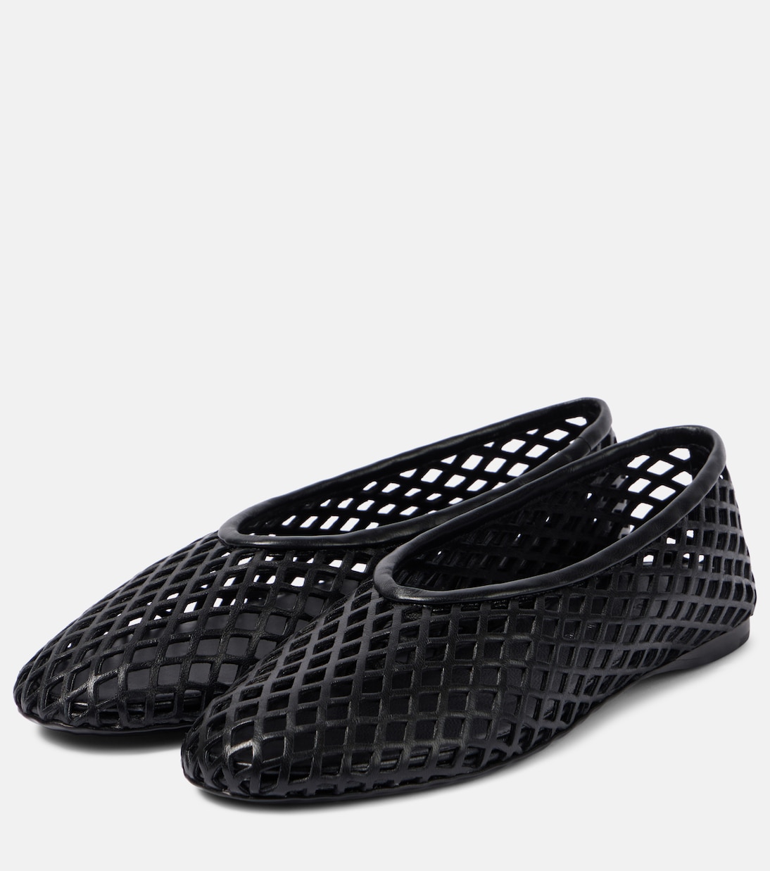 Ballerines Tee Perforated en cuir | Proenza Schouler