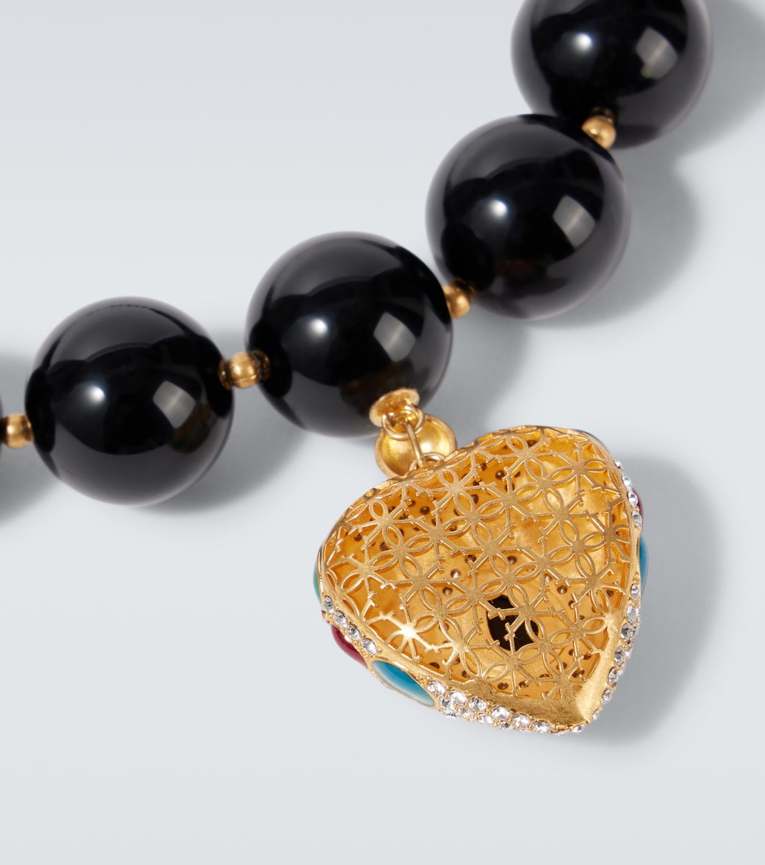 Halskette Coeur Royal mit Swarovski®-Kristallen | Valentino Garavani