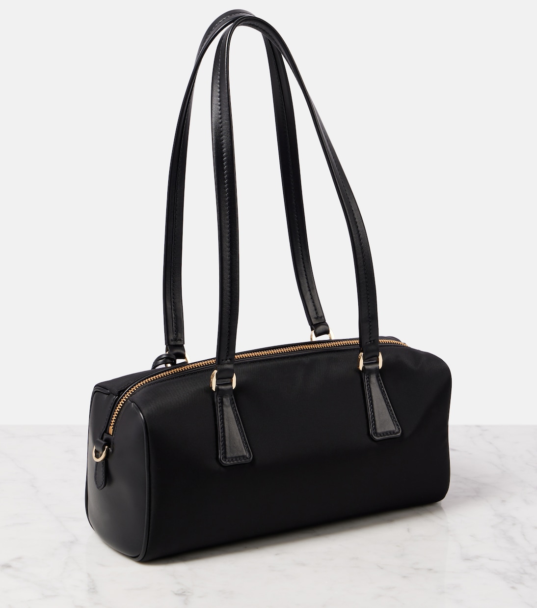 Tote Re-Nylon Medium aus Leder | Prada