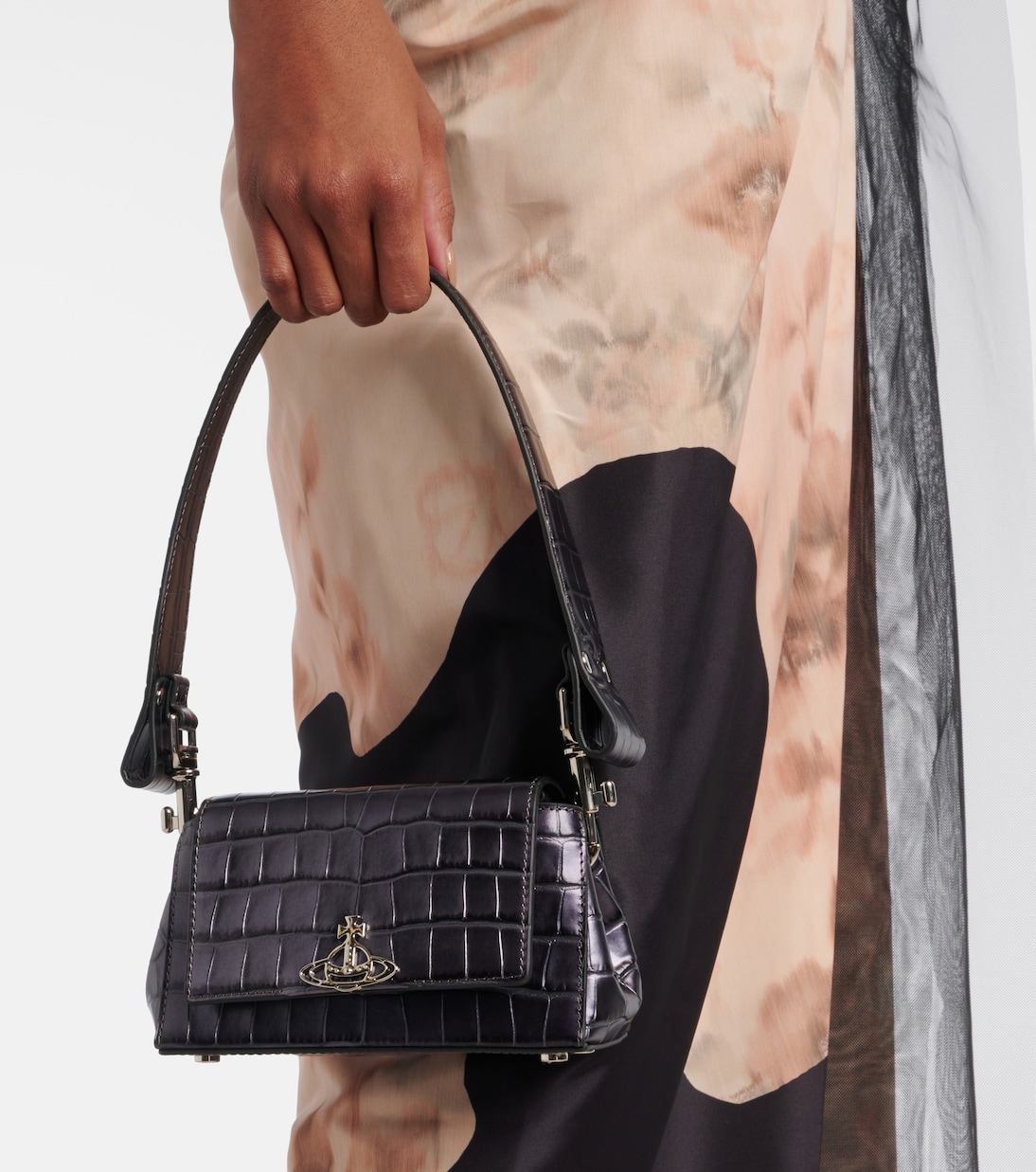 Schultertasche Hazel Small aus Leder | Vivienne Westwood