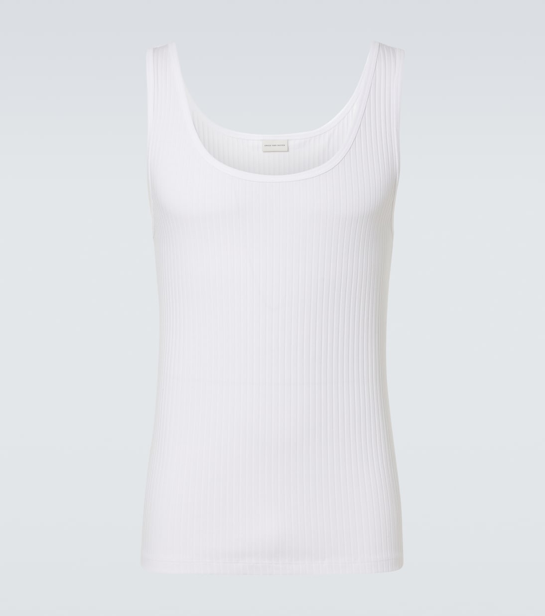 Tank top in maglia a coste | Dries Van Noten