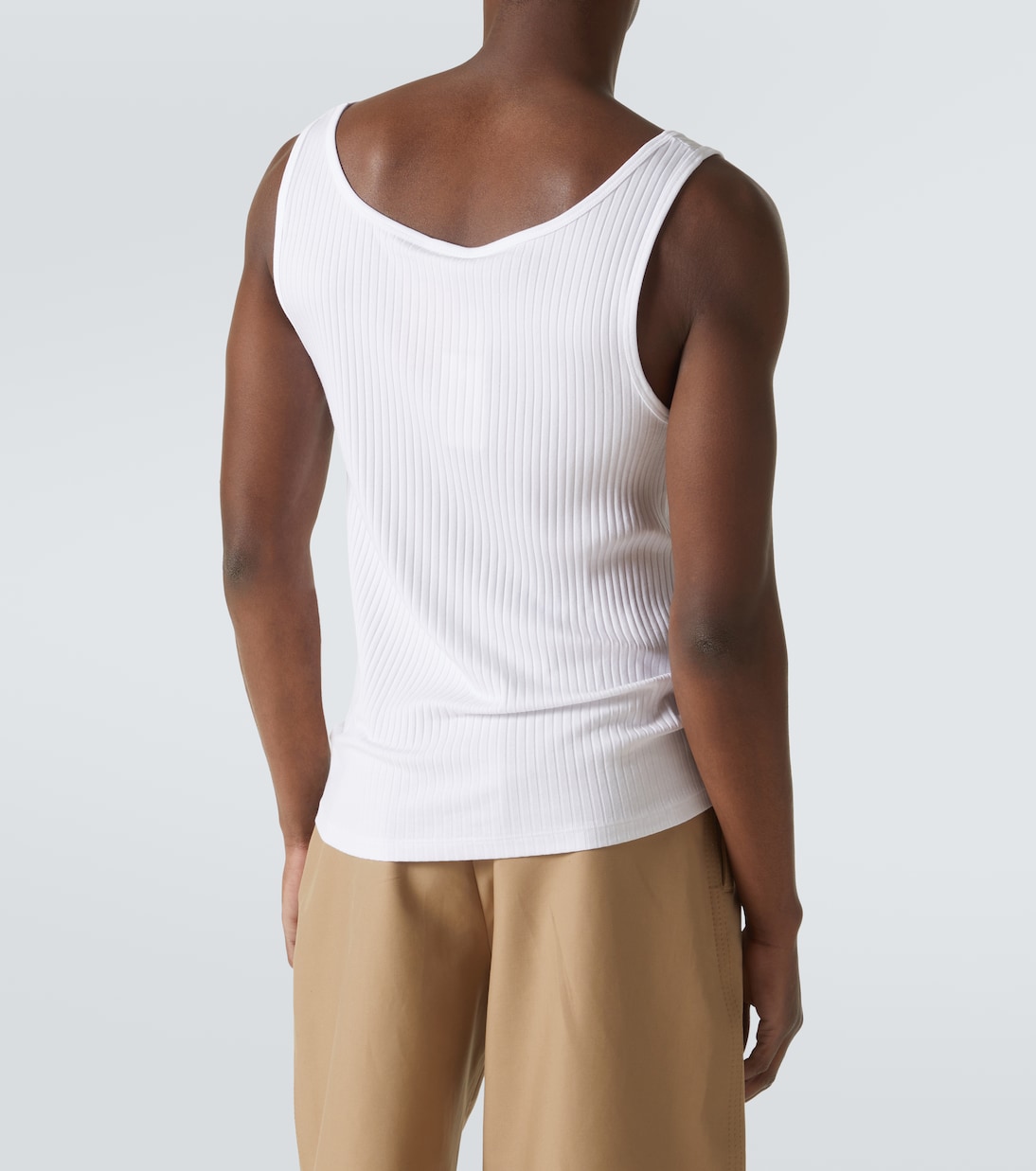 Tank top in maglia a coste | Dries Van Noten