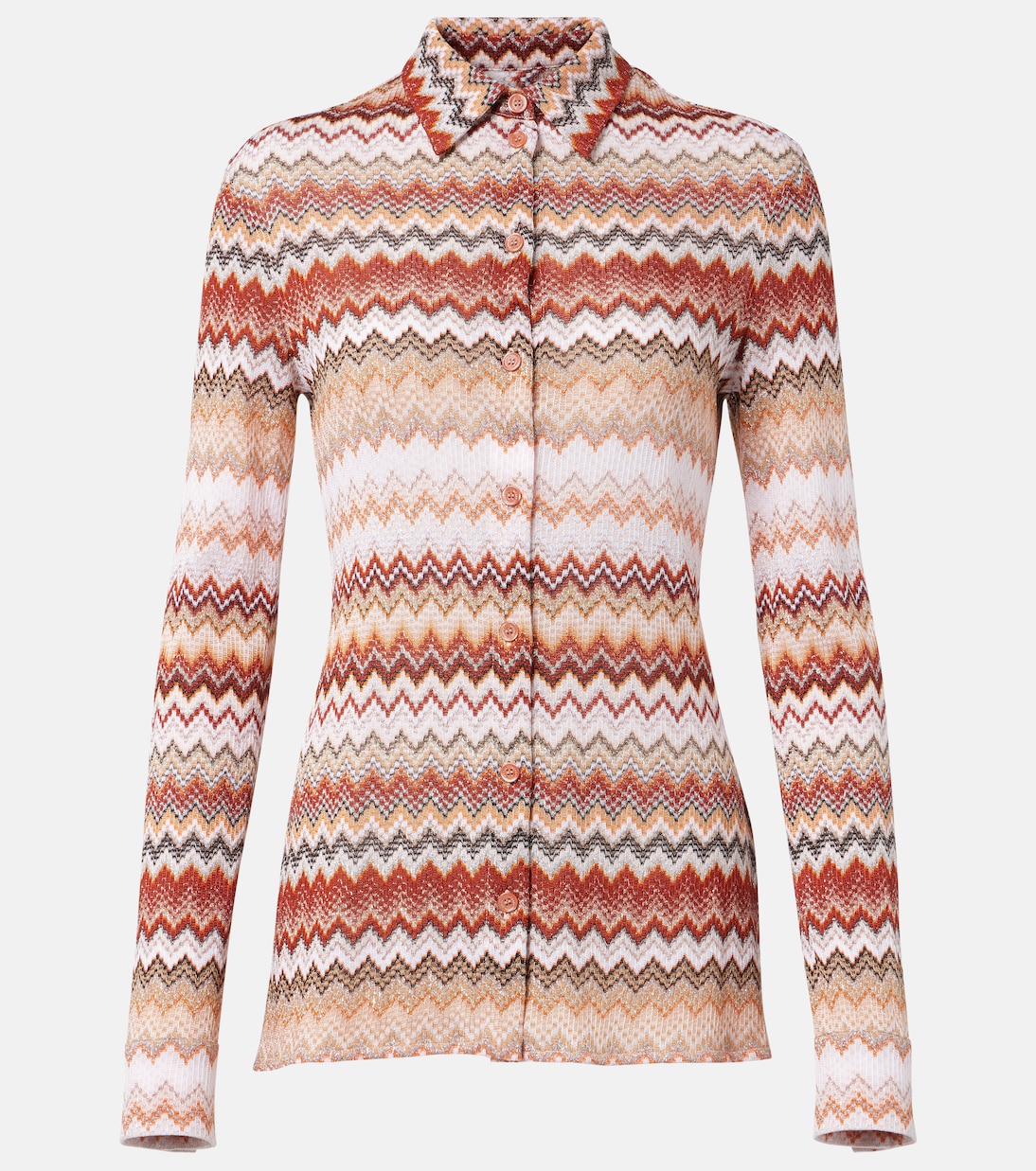Camicia in lamé a zig-zag | Missoni