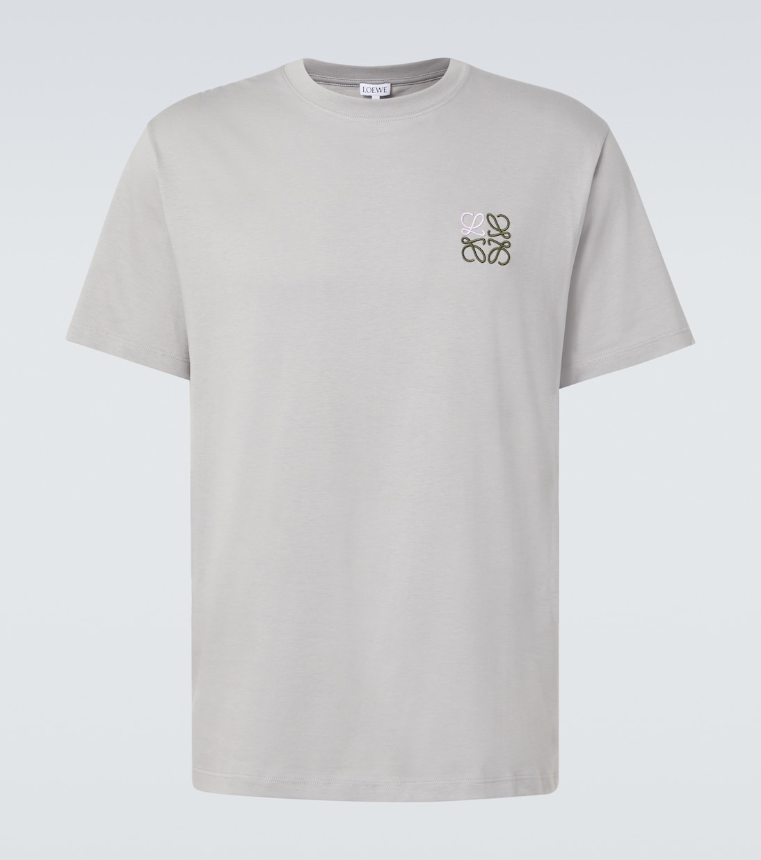 Camiseta de jersey de algodón con anagrama | Loewe