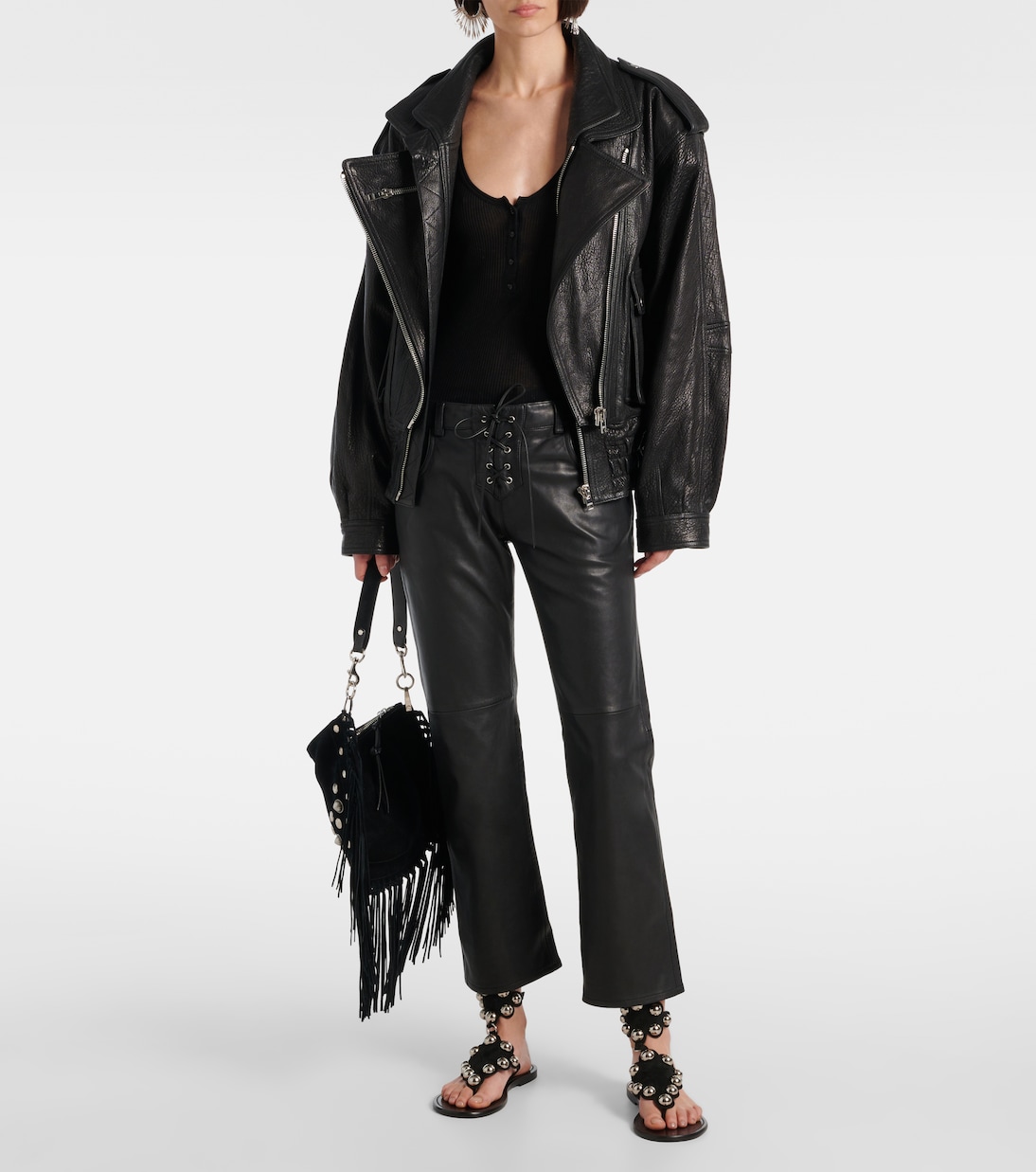 Sandali Velvee in suede con borchie | Isabel Marant