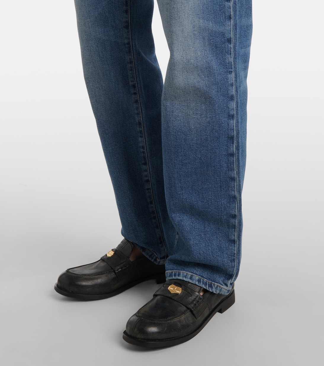Jeans regular a vita alta | AG Jeans