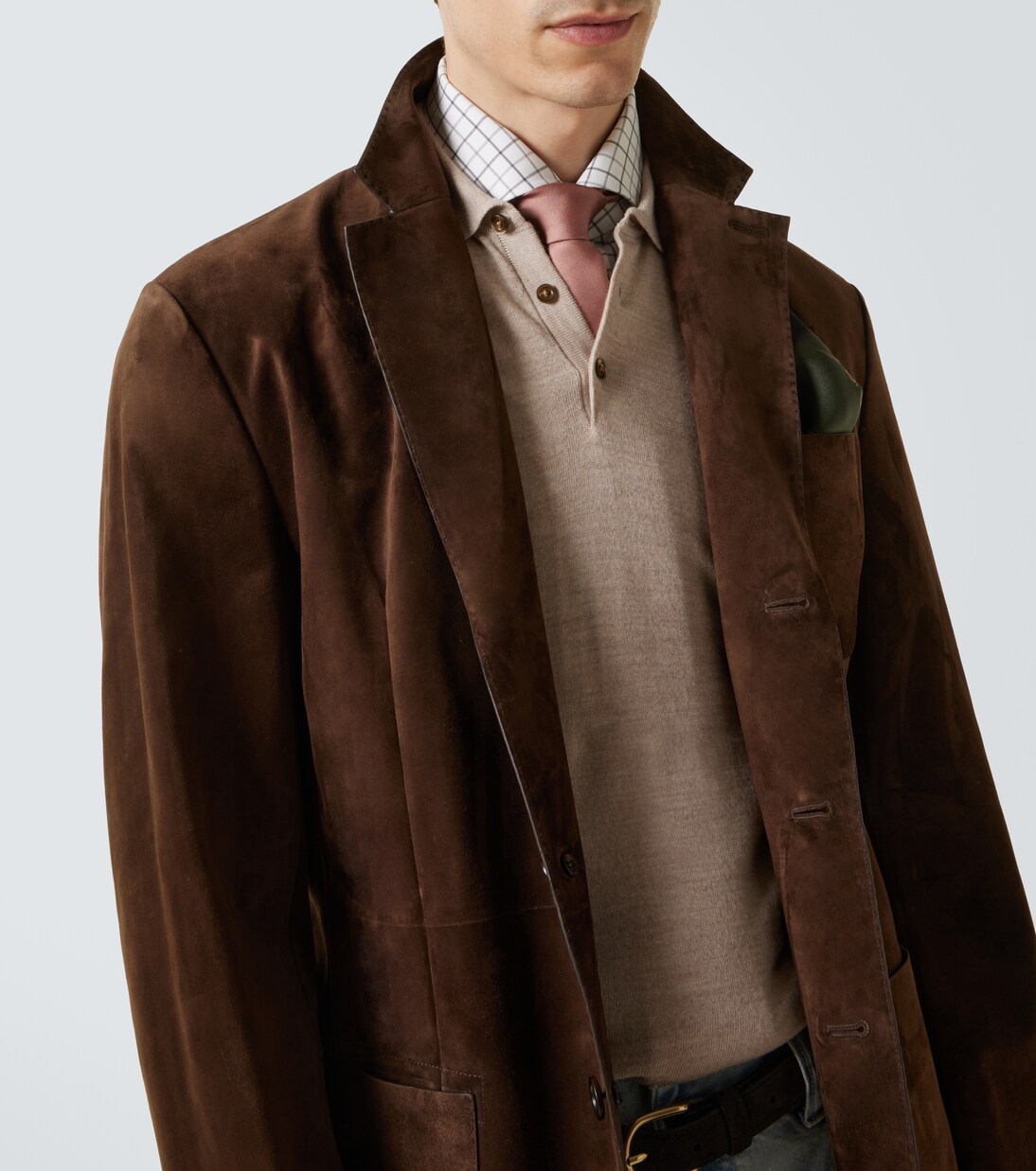 Suede blazer | Dunhill